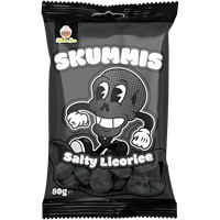 Skummis Salty Licorice 80G