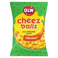 OLW cheez ballz® chili cheez 15 X 200g