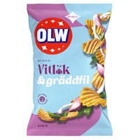 OLW Vitlök & Gräddfil 18 x 275 g
