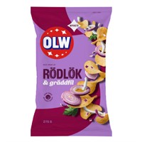 OLW Rödlök &amp; Gräddfil 15 x 275 g