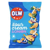 175 g SOURCREAM & ONION CHIPS - 21 st