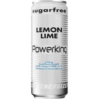 POWERKING ENERGY LEMON/LIME 25 CL