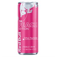 RED BULLWHITE PEACH  25CL (PANT 2KR) NYHET V4