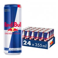 RED BULL OBS! 35,5 CL BURK ( 1 kr pant )