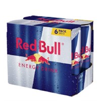 RED BULL ORIGINAL 25CL 6-PACK *4 ST