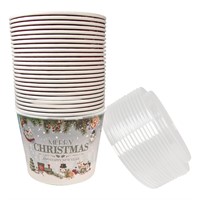 Paper Bucket Christmas 1,83 L inkl lock