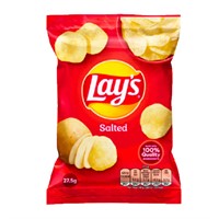 LAYS CHIPS SALTED 80X27.5G