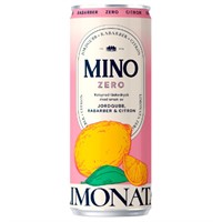 Mino Jordgubb Rabarber Zero 33cl brk