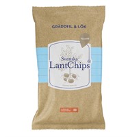 LantChips Gräddfil & Lök 10 x 200g