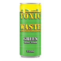 Toxic Waste Soda GREEN 24 x 33cl
