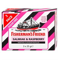 Fishermans Friend Salmiak & Raspberry SF 3-Pack