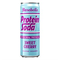 Barebells Protein Soda Sweet cherry 355ml